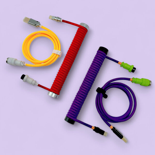 Coiled Aviator Cables