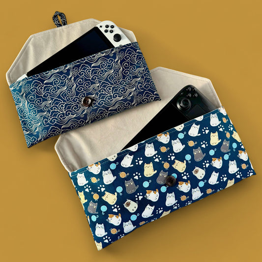 Handmade Pouch for Switch, Steam Deck