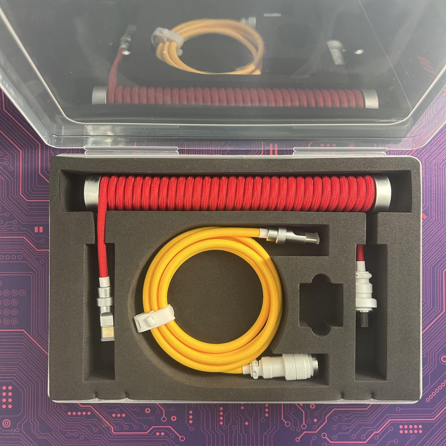 Eva Unit-02 Coiled Aviator Cable