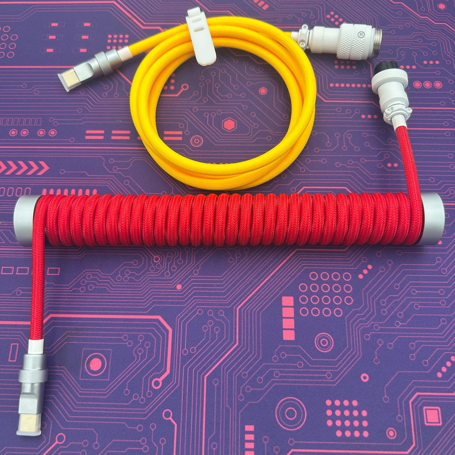 Eva Unit-02 Coiled Aviator Cable