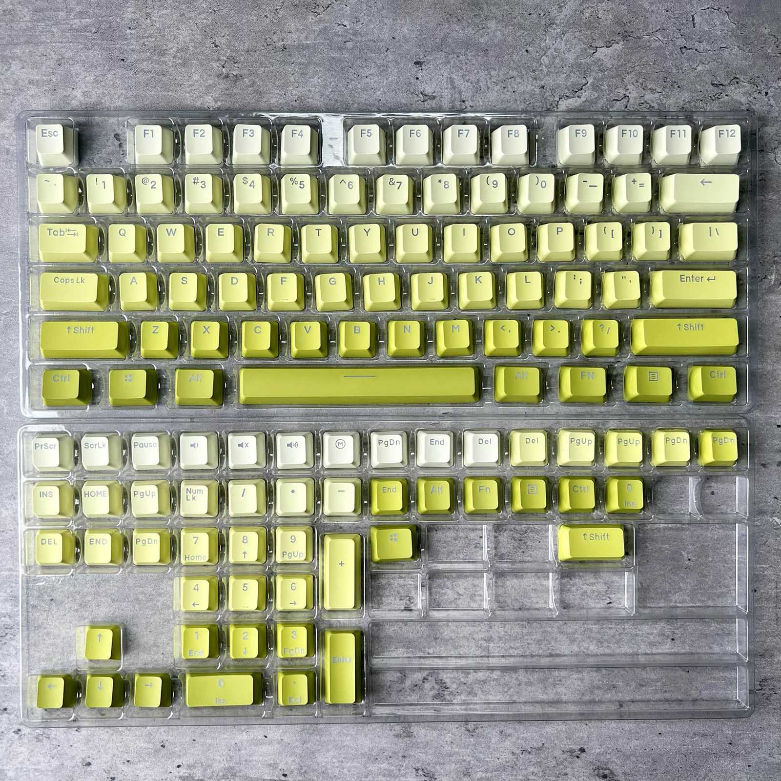 Gradient Yellow Keycap Set – Taro Depato