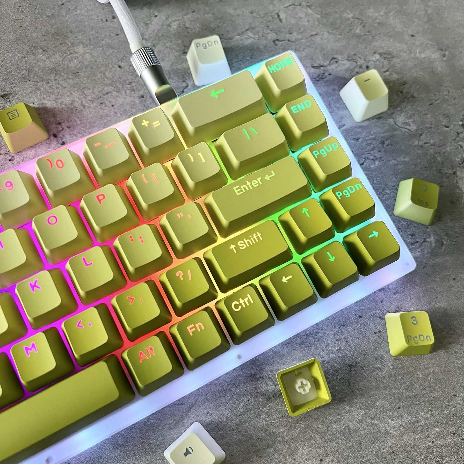 Gradient Yellow Keycap Set – Taro Depato