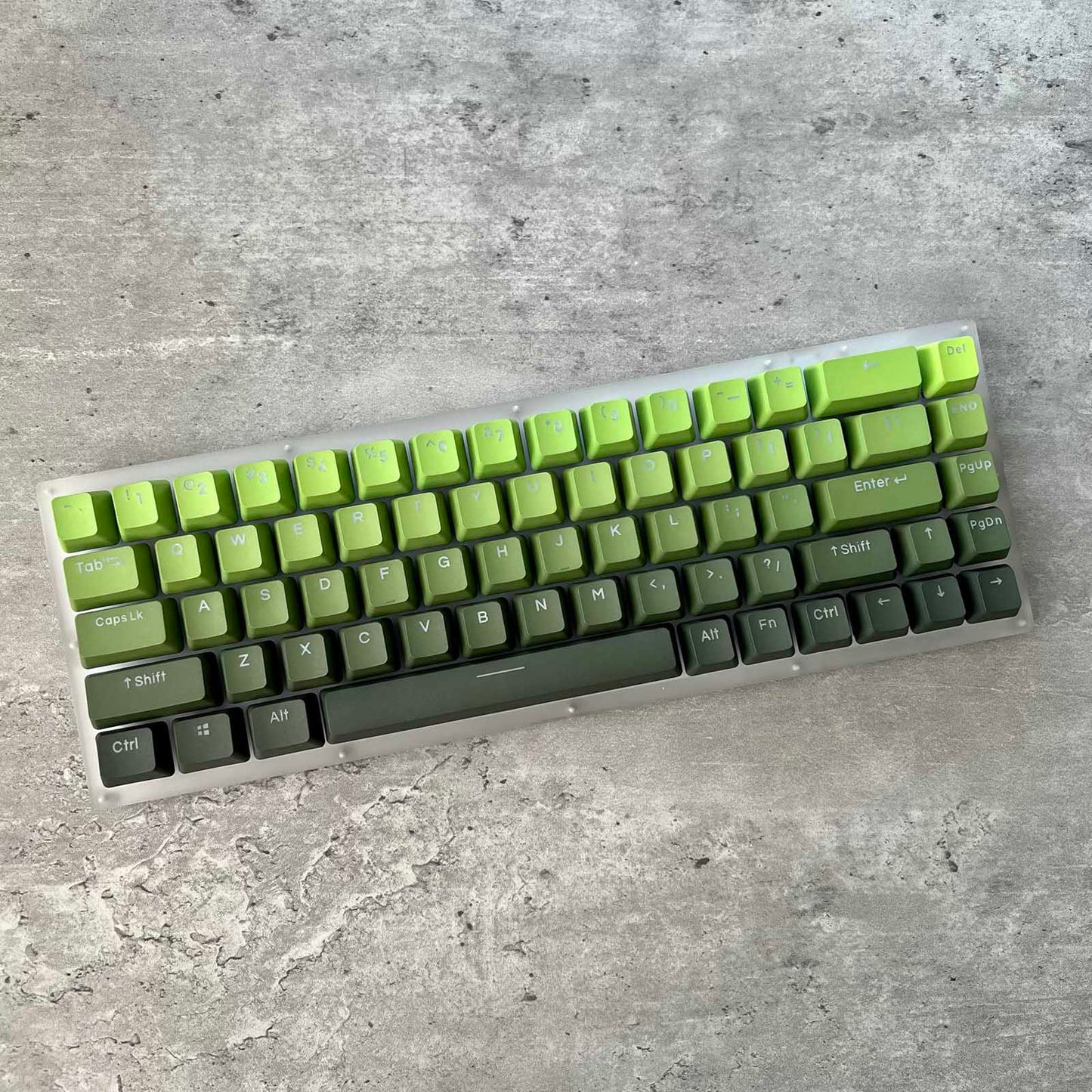 Gradient Matcha Keycap Set – Taro Depato