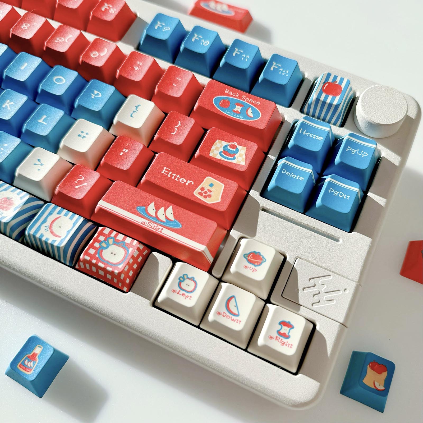Red Apple Keycap Set – Taro Depato