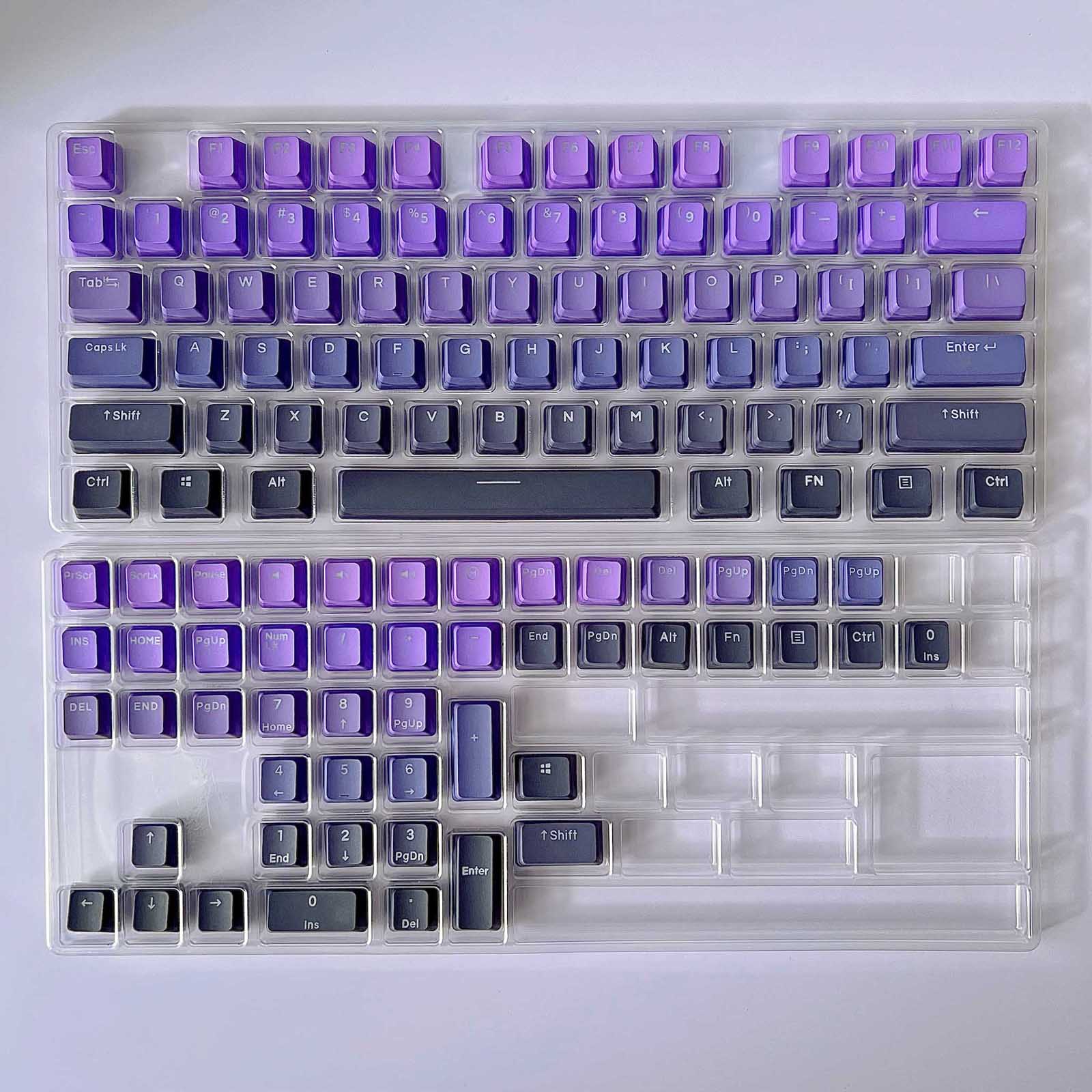 Gradient Purple Keycap Set – Taro Depato